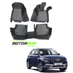  Hyundai Venue (2019 Onwards) 7D Mat Black 