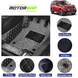 Mahindra XUV 500 2018 Onwards 7D Mat Black   Mahindra XUV 500 2018 Onwards 7D Mat Black