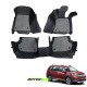 7D Car Floor Mat Black - Honda BRV by Motorbhp