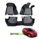 7D Car Floor Mat Black - Honda Jazz by Motorbhp