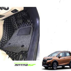 7D Car Floor Mat Black - Honda WRV by Motorbhp 7D Car Floor Mat Black - Honda WRV by Motorbhp