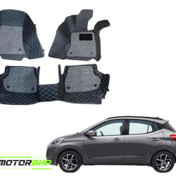 7D Car Floor Mat Black - Hyundai Grand i10 nios by Motorbhp 7D Car Floor Mat Black - Hyundai Grand i10 nios by Motorbhp
