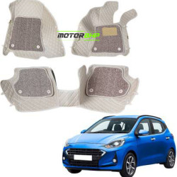 7D Car Floor Mat Beige - Hyundai Grand i10 nios by Motorbhp 7D Car Floor Mat Beige - Hyundai Grand i10 nios by Motorbhp