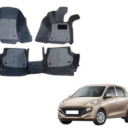 7D Car Floor Mat Black - Hyundai Santro 2018 by Motorbhp 7D Car Floor Mat Black - Hyundai Santro 2018 by Motorbhp