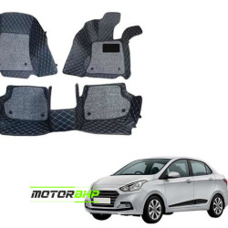 7D Car Floor Mat Black - Hyundai Xcent by Motorbhp 7D Car Floor Mat Black - Hyundai Xcent by Motorbhp