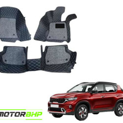 7D Car Floor Mat Black - Kia Sonet by Motorbhp 7D Car Floor Mat Black - Kia Sonet by Motorbhp