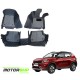 7D Car Floor Mat Black - Kia Sonet by Motorbhp