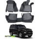 7D Car Floor Mat Black - Mahindra Scorpio 2014 by Motorbhp