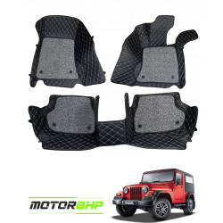 7D Car Floor Mat Black - Mahindra Thar 2010 by Motorbhp 7D Car Floor Mat Black - Mahindra Thar 2010 by Motorbhp