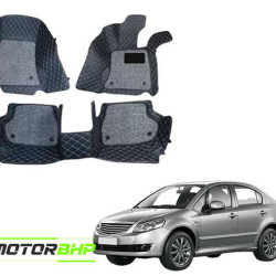 7D Car Floor Mat Black - Maruti Suzuki SX4 by Motorbhp