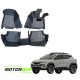 7D Car Floor Mat Black - Renault Kiger by Motorbhp