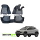 7D Car Floor Mat Black - Renault Kiger by Motorbhp