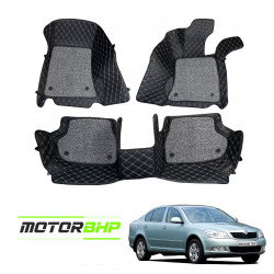 7D Car Floor Mat Black - Skoda Laura 2012-2019 by Motorbhp 7D Car Floor Mat Black - Skoda Laura 2012-2019 by Motorbhp