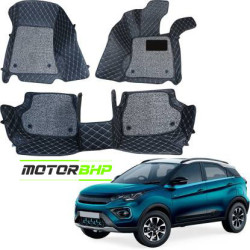 7D Car Floor Mat Black - Tata Nexon EV by Motorbhp 7D Car Floor Mat Black - Tata Nexon EV by Motorbhp