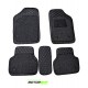 7D Universal Car Floor Mat Black - Skoda Kushaq by Motorbhp