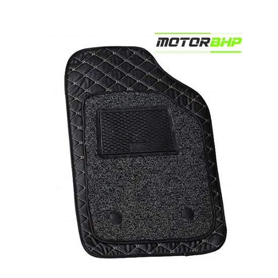 7D Universal Car Floor Mat Black - Ford Freestyle by Motorbhp