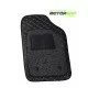 7D Universal Car Floor Mat Black - Hyundai i10 by Motorbhp