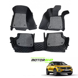 7D Car Floor Mat Black - Volkswagen T-ROC by Motorbhp 7D Car Floor Mat Black - Volkswagen T-ROC by Motorbhp