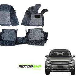 7D Car Floor Mat Black - Volkswagen Tiguan by Motorbhp 7D Car Floor Mat Black - Volkswagen Tiguan by Motorbhp