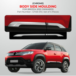 Maruti Suzuki Brezza Body Side Moulding (Chrome) (2022-Onwards)  Maruti Suzuki Brezza Body Side Moulding (Chrome) (2022-Onwards)