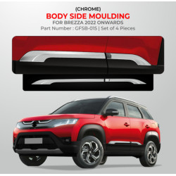 Maruti Suzuki Brezza Body Side Moulding (Chrome) (2022-Onwards)  Maruti Suzuki Brezza Body Side Moulding (Chrome) (2022-Onwards)