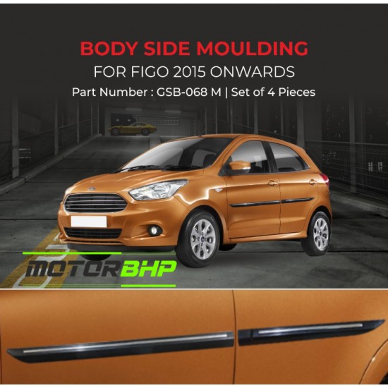 Ford Figo Body Side Moulding (2015-Onwards) Sliver-Line