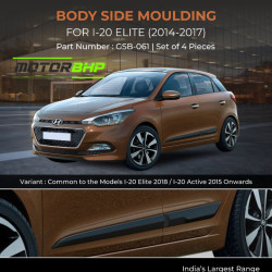 Hyundai Elite i20 Body Side Moulding (2014-2017) Hyundai Elite i20 Body Side Moulding (2014-2017)