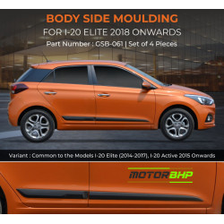 Hyundai i20 Elite Body Side Moulding (2018 onwards)