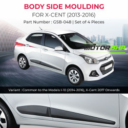 Hyundai Xcent Body Side Moulding (2013-2016) Hyundai Xcent Body Side Moulding (2013-2016)