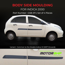 Tata Indica Chrome Body Side Moulding (2000 Onwards) Tata Indica Chrome Body Side Moulding (2000 Onwards)
