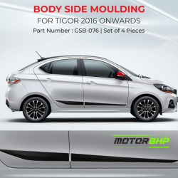 Tata Tigor Chrome Body Side Moulding (2016 Onwards) Tata Tigor Chrome Body Side Moulding (2016 Onwards)