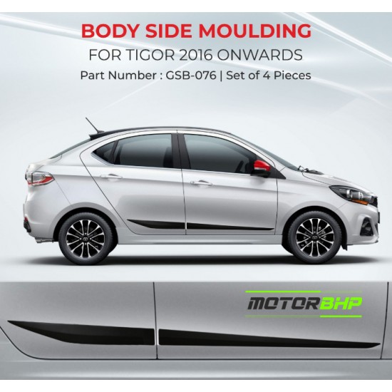 Tata Tigor Chrome Body Side Moulding (2016 Onwards)