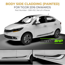 Tata Tigor Side Door Cladding Matte Black (2016 Onwards) Tata Tigor Side Door Cladding Matte Black (2016 Onwards)
