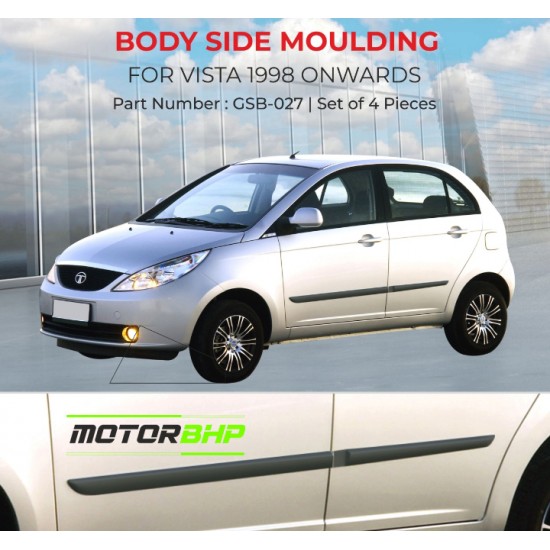 Tata Vista Chrome Body Side Moulding (1998 Onwards)