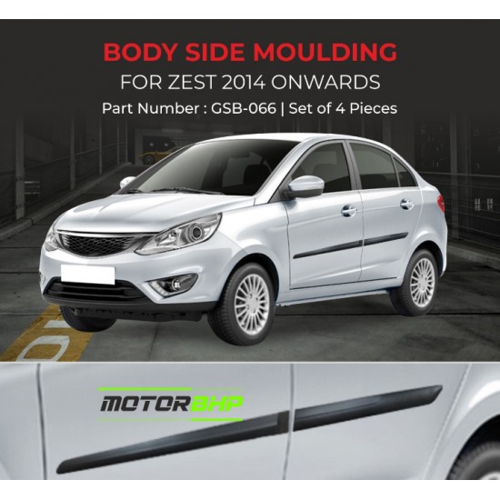Tata Zest Chrome Body Side Moulding (2014 Onwards)