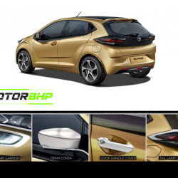 Tata Altroz (2020 Onwards) Chrome Accessories Combo Kit  (Set of 5 items)  Tata Altroz (2020 Onwards) Chrome Accessories Combo Kit  (Set of 5 items)