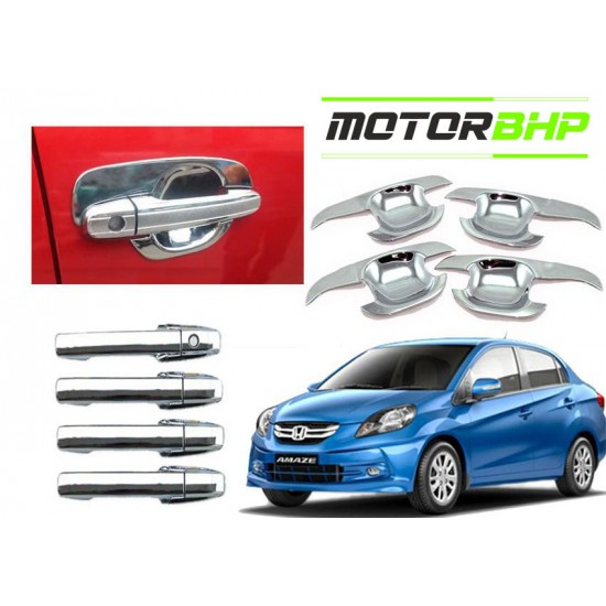 Hyundai i20 (2020 Onwards) Chrome Accessories Combo Kit  (Set of 4 items) 