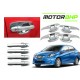 Honda Amaze (2016 Onwards) Chrome Accessories Combo Kit  (Set of 6 items) 