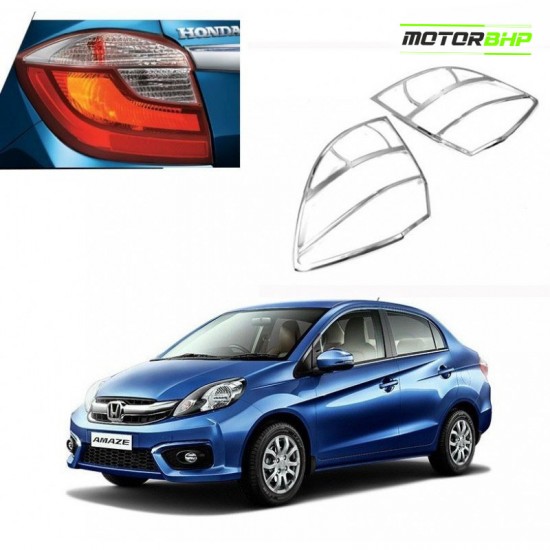 Honda Amaze (2016 Onwards) Chrome Accessories Combo Kit  (Set of 6 items) 