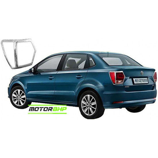 Volkswagen Ameo (2016 Onwards) Chrome Accessories Combo Kit  (Set of 6 items) 