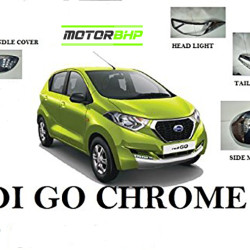 Renault Datsun Go Chrome Accessories Combo Kit  (Set of 6 items)  Renault Datsun Go Chrome Accessories Combo Kit  (Set of 6 items)