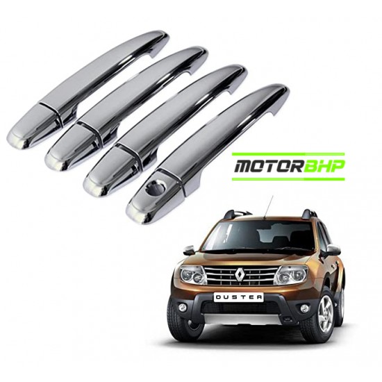 Renault Duster (2016 Onwards) Chrome Accessories Combo Kit  (Set of 6 items) 