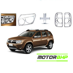 Renault Duster (2016 Onwards) Chrome Accessories Combo Kit  (Set of 6 items)  Renault Duster (2016 Onwards) Chrome Accessories Combo Kit  (Set of 6 items)