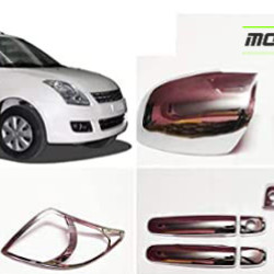 Maruti Suzuki Old Dzire (2009 Onwards) Chrome Accessories Combo Kit (Set of 6 items) Maruti Suzuki Old Dzire (2009 Onwards) Chrome Accessories Combo Kit (Set of 6 items)