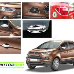 Ford Eco Sports (2018 Onwards) Chrome Accessories Combo Kit  (Set of 6 items)  Ford Eco Sports (2018 Onwards) Chrome Accessories Combo Kit  (Set of 6 items)