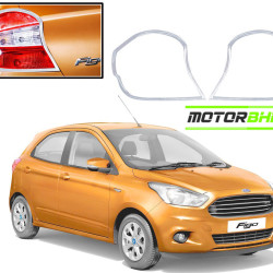 Ford Figo (2015 Onwards) Chrome Accessories Combo Kit  (Set of 5 items)  Ford Figo (2015 Onwards) Chrome Accessories Combo Kit  (Set of 5 items)