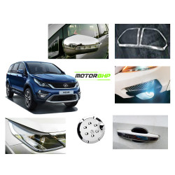 Tata Hexa (2017 Onwards) Chrome Accessories Combo Kit  (Set of 7 items) 