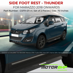 Mahindra Marazzo Side Foot Rest- Thunder (2018-Onwards) Mahindra Marazzo Side Foot Rest- Thunder (2018-Onwards)