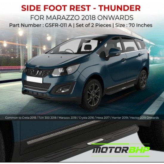 Mahindra Marazzo Side Foot Rest- Thunder (2018-Onwards)