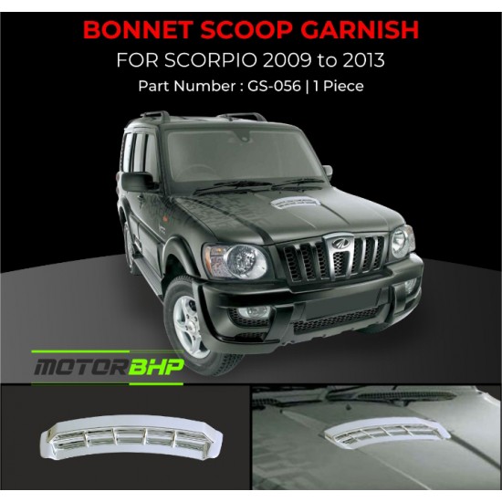 Mahindra Scorpio Bonnet Scoop garnish (2009-2013)